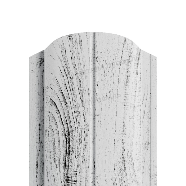 Штакетник металлический МЕТАЛЛ ПРОФИЛЬ ELLIPSE-O 19х126 (ECOSTEEL_MA-01-Беленый Дуб-0.5), стоимость 201.73 ₽: купить в Майкопе.